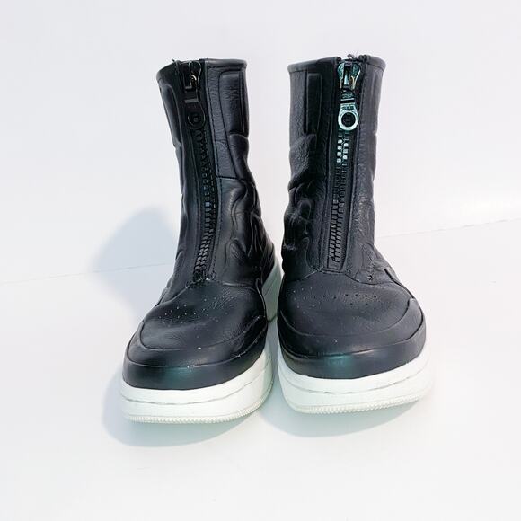 Air Jordan AJ 1 Jester XX Black Zip Sneakers - Picture 4 of 12